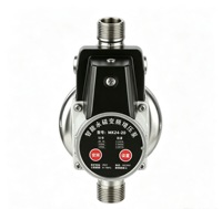 Pompa Air Mini Pipa Stainless Steel DC 24V Tiga Pengaturan Kecepatan Pompa Booster Cerdas Magnet Permanen Variabel OEM