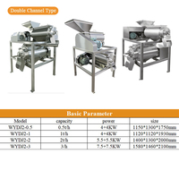 Machine automatique à éplucher les graines d'abricot, de mangue et d'ananas, broyeur de fruits de la passion