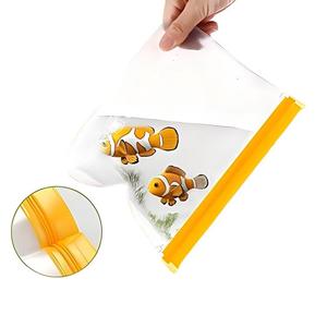 HuamaohengchunLeakproof Reusable Freezer Bags, Healthy Food Storage Contaizers Sandwich Snack Baggies for Lunch Travel - Product Image 1