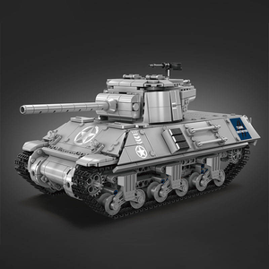 Moule King 20034 1057PCS <span class=keywords><strong>Militaire</strong></span> Série M36 Jackson Tank Destroyer Building Block Modèle Technique Jouet Éducatif Festival Cadeau - Product Image 3