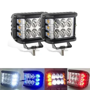 others car light accessories Dual Color LED WORK LIGHT factory OEM ODM customize 9-60V 12v 24v off road led work light