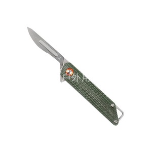 Cuchilla quirúrgica plegable Gedo de 24 mm, cortador de papel Micarta, abrecartas portátil, herramienta EDC afilada y de alta dureza - Product Image 3