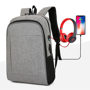 Unisex Premium <b>Leather</b> <b>Briefcase</b> USB Charging Port Support with Smart Screen Soft Bag Laptop <b>Briefcases</b> OEM ODM - Product Image 3