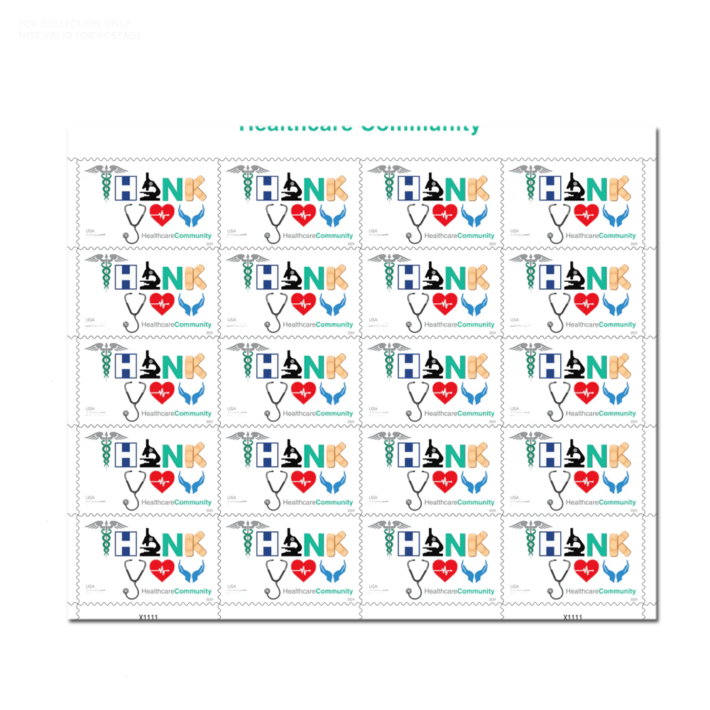 Blanc Y232 2024 Merci Communauté de soins de santé