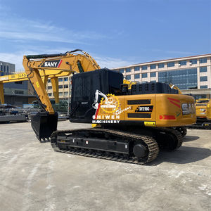 Excavatrice sur chenilles d'occasion de 21 tonnes SANY SY215C, moteur Mitsubishi, marque chinoise, modèle 2022, pompe hydraulique, roulement, vente de machines - Product Image 3