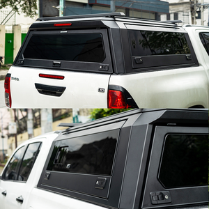 Cubierta Impermeable para Camioneta con Alerón Integrado, Techo Rígido Aerodinámico de Aluminio para Modelos <span class=keywords><strong>Ford</strong></span> <span class=keywords><strong>F150</strong></span>, BYD Shark, GWM Ute - Product Image 3