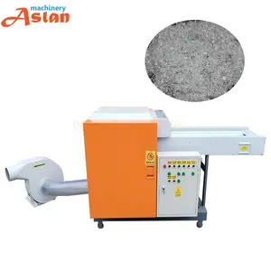 Waste Fabric Fishing Net Crushing Cutting Recycling Machine Old Cotton Yarn Textile Garment Shredding Machine