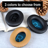 ISStapromo Cadeaux Offre Spéciale Coussinets d'oreille de remplacement Coussinets d'oreille pour Bose QC 2 15 25 35 Coussin d'oreille pour QC2 QC15 QC25 QC35 Casque Partie