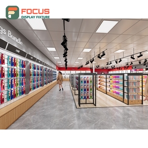 Custom Hairpiece Display Cabinet Glass Door Lockable Drawer Multi Tier Shelf Display Cabinet Fixture - Product Image 2