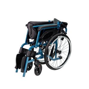 Cadeiras de Rodas Leves e Dobráveis MZU com Freios Manuais para Adultos, Peso Apenas 30 Lbs, Cadeiras de Rodas para Transporte com Encosto Rebatível - Product Image 4