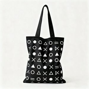 Custom Fashion Eco Friendly <b>Canvas</b> Cotton Tote <b>Bag</b> <b>Large</b> Capacity Recycle Cotton Shopping <b>Bag</b> - Product Image 1