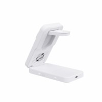 Chargeur sans fil magnétique pliable 3-en-1 QI2.2 MPP 25W pour iPhone 18 17 16 15 14 13 12 Pro Max Plus, montre et Airpods