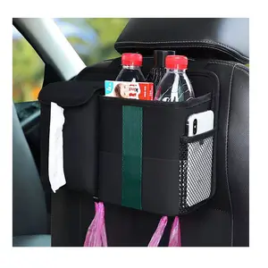 Fold Cartoon Car Seat Back Ice Bag Insulation Cooler Storage Hanging Bags Car Trunk Organizer With Cooler Bag