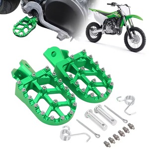 Repose-pieds universels en acier inoxydable pour moto CNC KX KLX 50-125cc BT200X Mini Bike SSR Apollo RFZ TaoTao Lifan Kayo Coolster - Product Image 6