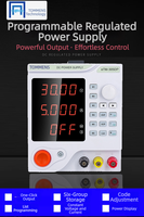 eTOMMENS eTM-305DP Alimentation électrique linéaire CC 30V 5A à sortie stable programmable à 4 chiffres pour la réparation de cartes mères d'ordinateurs