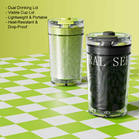 Vente flash : Tasse en titane à double paroi isolée de 400 ml, anti-fuite, avec couvercle rabattable, pour le camping, la randonnée, la tasse à café en titane pour le camping en plein air
