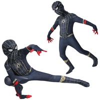 Factory Plus Size Jumps uit Halloween Cosplay Sets Schwarze Spider Man Film kostüme Neuheit & Special Use Kostüm