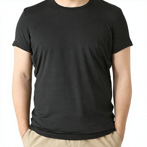 T-shirt pour homme 100% coton, blanc, col rond, manches courtes, coupe classique, logo personnalisé, streetwear décontracté - Product Image 3