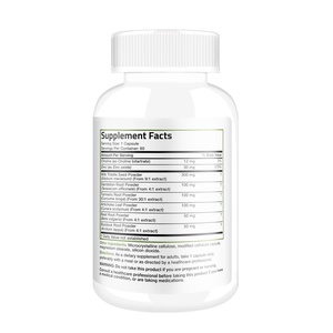 Cápsulas Veganas para la Salud del Hígado, Próstata y Corazón con Extracto de Cardo Mariano, Cúrcuma, Raíz de Diente de León y Alcachofa - Product Image 6