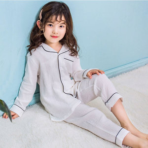 Conjunto de pijamas para niños, <span class=keywords><strong>ropa</strong></span> <span class=keywords><strong>infantil</strong></span> de manga larga, 100% algodón - Product Image 2