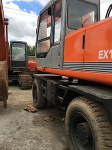 Grande pelleteuse de 16 tonnes, machine de construction, pengali, fabriquée au japon, ex160wd, pelle à roues d'occasion, pelleteuse Hitachi, à vendre - Product Image 6