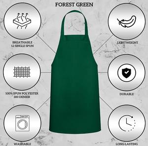 Grembiule impermeabile Non tessuto all'ingrosso Logo personalizzato ristorante cucina Chef cucina grembiuli <span class=keywords><strong>parrucchiere</strong></span> barbiere ospitalità grembiuli - Product Image 2