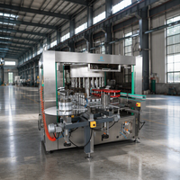 Sistem Pelabelan Botol Kaca Digital Otomatis OPP Film dengan Motor Hot Melt dan PLC untuk Lini Produksi Minuman