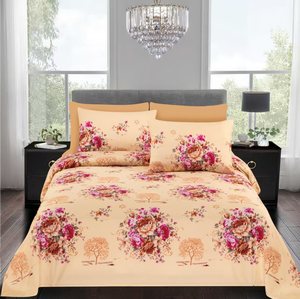 Prix d'usine, ensemble de draps de lit <span class=keywords><strong>6</strong></span> pièces, taille king, style américain, ensembles de literie en microfibre avec drap-housse <span class=keywords><strong>à</strong></span> poche profonde et 4 taies d'oreiller - Product Image 5