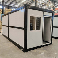 Maison modulaire en conteneur de 20 pieds à assemblage rapide pour projet d'hébergement sur site éloigné