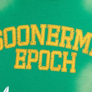 Camiseta Retro de Algodón 100% para Hombre, Estilo Urbano, Parches, Lavado Ácido Personalizado, Corte Holgado Deportivo, Impresión Digital de Letras - Product Image 4