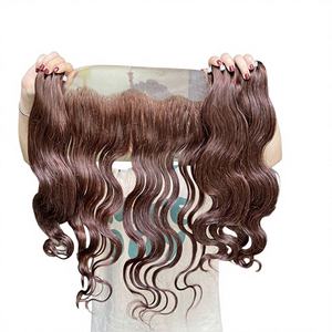 Extensiones de Cabello Humano Remy Ondulado Natural Chino 100% de la Mejor Calidad, en Paquetes de Longitud Completa, a Precio de Mayoreo - Product Image 1