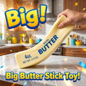 Super Soft Moist Japanese Butter Stick Slow Rebound Cartoon Finger Squeeze Toy for Office Decompression Fidget Toys - Product Image 1