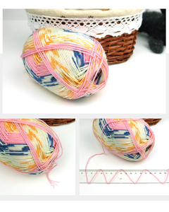 <span class=keywords><strong>Laine</strong></span> maillée super douce, pour tricot, crochet fait à la main - Product Image 5