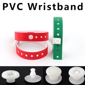 Thời Trang 2 Phần Nhựa Pom Chất Liệu Nhựa <span class=keywords><strong>Snap</strong></span> Nút Đơn Giản 2-Lỗ Cho PVC Dây Đeo Cổ Tay Nhựa Vòng Đeo Tay Tổ Chức Sự Kiện Truy Cập - Product Image 6