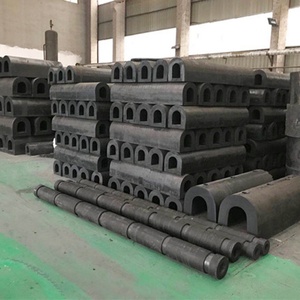 กันชนยางแข็งรับรองมาตรฐาน CCS รูปทรงตัว D ติดตั้งง่ายและทนทาน - Product Image 3