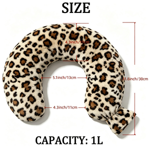 <span class=keywords><strong>Bouillotte</strong></span> en caoutchouc souple en forme de U, écologique et réutilisable, avec housse en peluche, <span class=keywords><strong>pour</strong></span> compresses chaudes, idéale <span class=keywords><strong>pour</strong></span> <span class=keywords><strong>le</strong></span> <span class=keywords><strong>cou</strong></span> et les épaules - Product Image 3