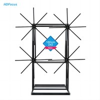 Ventilateur holographique 3d Led, lecteur de projecteur holographique, affichage de Machine publicitaire avec carte mémoire 16g, ventilateur holographique 3d Wifi