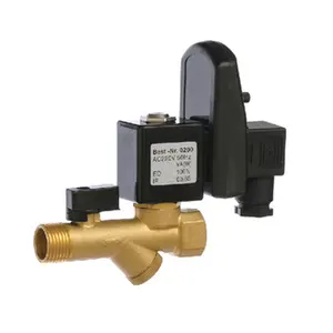 OPT Series auto automatic brass electronic water drain valve with mechanical solenoid valve pneumatic timer