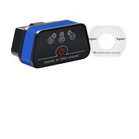 Escáner de Diagnóstico Automotriz Profesional Vgate ICar2 ELM327 Obd2 V2.1 para Vehículos 2016+, Lector de Códigos WiFi, Plástico, Multi-idioma, de Alta Calidad