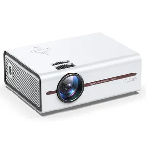 Office Home Projector with 5G WiFi and Bluetooth 5.1 1080P Proyector4k Compatible with HDMI, USB, VGA, AV Yaber Beamer Factory