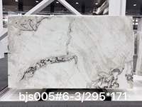Mármol Blanco Oyster Cream, Mármol Blanco Fendy, Tablero de Mesa de Comedor, Encimera de Cocina, Revestimiento de Pared Picasso, Baldosas para Suelo, Panel para Muebles