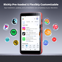 Nouveau modèle G5 Lecteur de musique MP4 Lecteur audio portable HiFi Écran tactile Mini lecteur multimédia avec radio FM Enregistreur vocal