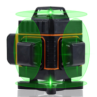 Niveau laser automatique rotatif à 360 degrés 16 lignes 4D pour le sol