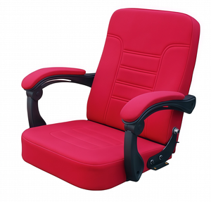 Silla Plegable Tapizada para Auditorio con Reposabrazos Ajustables y Soporte Metálico para Eventos Deportivos - Product Image 2