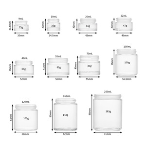 Biểu Tượng Tùy Chỉnh In Ấn Mỹ Phẩm Kem Lọ 200Ml 150Ml 100Ml 80Ml 60Ml Thiết Lập Bao Bì Chăm Sóc Da Chai Mặt Kem Lọ - Product Image 2