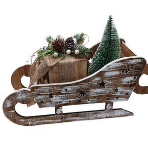 SLIDE CON EFECTO MADERA CON CAJA DE REGALO 28.2X11.5 CM H 21CM - Product Image 1