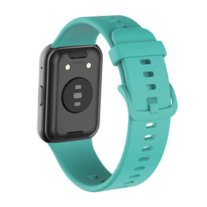 Nuovo arrivo Eraysun <span class=keywords><strong>cinturino</strong></span> in Silicone colorato con fibbia colorata <span class=keywords><strong>cinturino</strong></span> per orologio <span class=keywords><strong>Huawei</strong></span> Fit - Product Image 4
