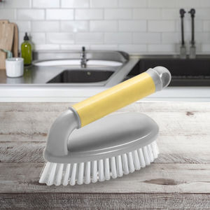 Masthome לייצר גריי & צהוב סגנון רצפת מברשת בית PP מחמד כביסה ניקוי מברשת - Product Image 3