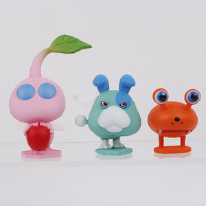 ฟิกเกอร์ตัวการ์ตูนใหม่ <span class=keywords><strong>Pikmin</strong></span> <span class=keywords><strong>4</strong></span>-10ซม. XR ใหม่6ชิ้นชุดท็อปเปอร์เค้ก - Product Image 4