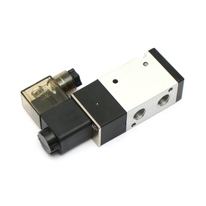 Van nhà máy 3V loạt 3v310-08 không có nhôm 0.8Mpa cuộn dây duy nhất khí nén 1/4 inch <span class=keywords><strong>24V</strong></span> thường mở ba cách Van điện từ - Product Image 3